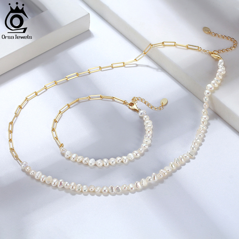 ORSA JEWELS Collana a catena c - Pearl Trim Chain recensione e prezzo