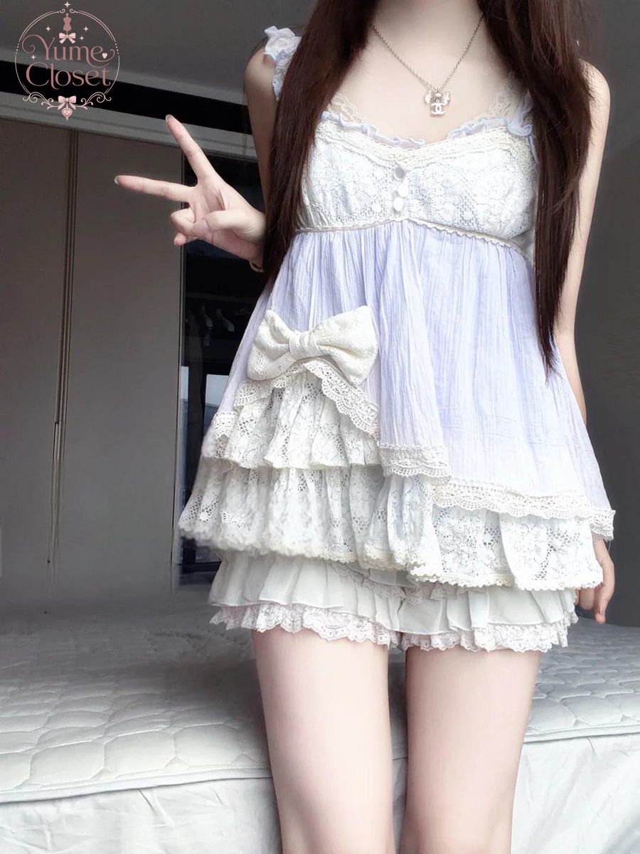 Coquette Ryousangata Dollcore  - Elastic Lace Trim recensione e prezzo