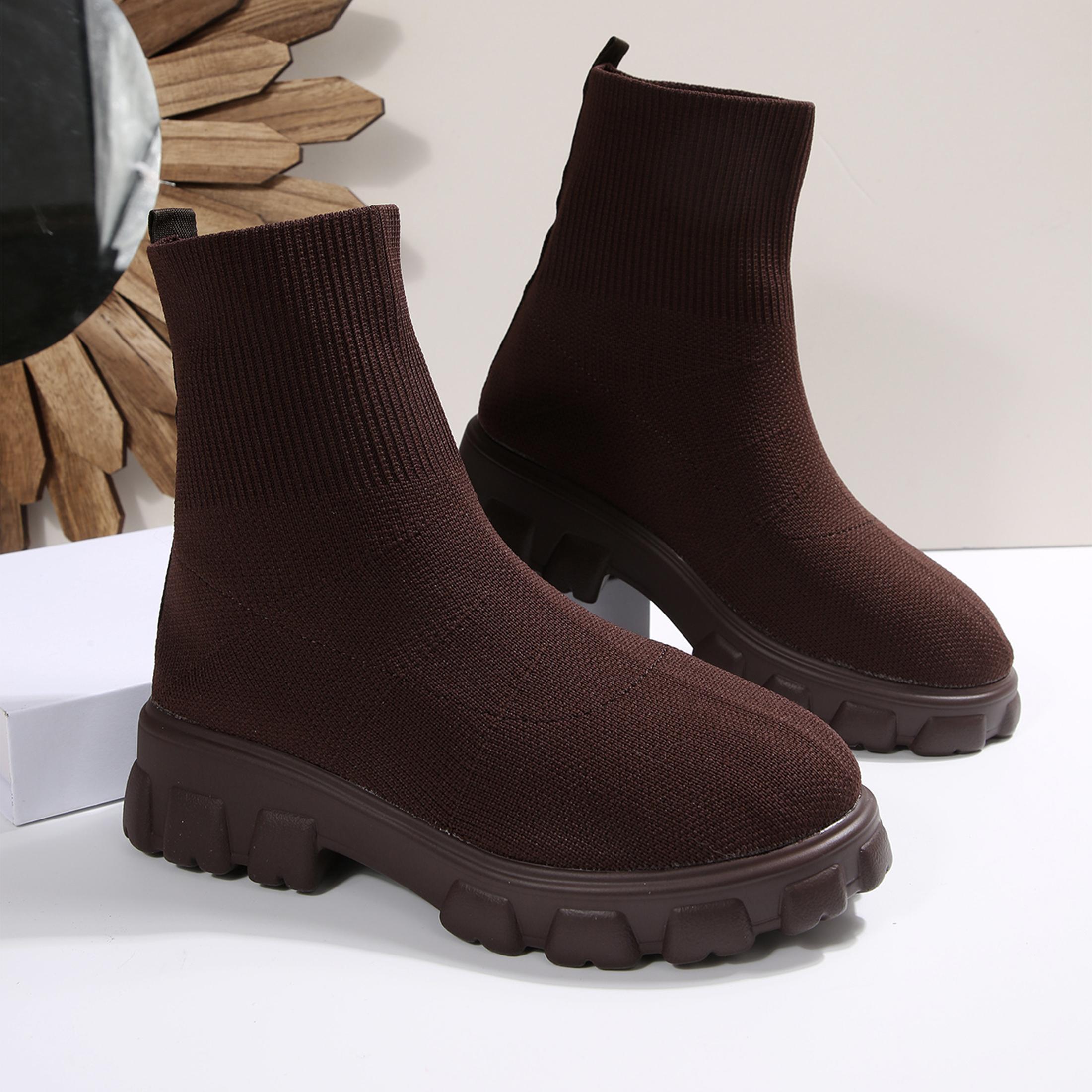 Stivaletti da Donna Comodi con - Embellish Knit recensione e prezzo