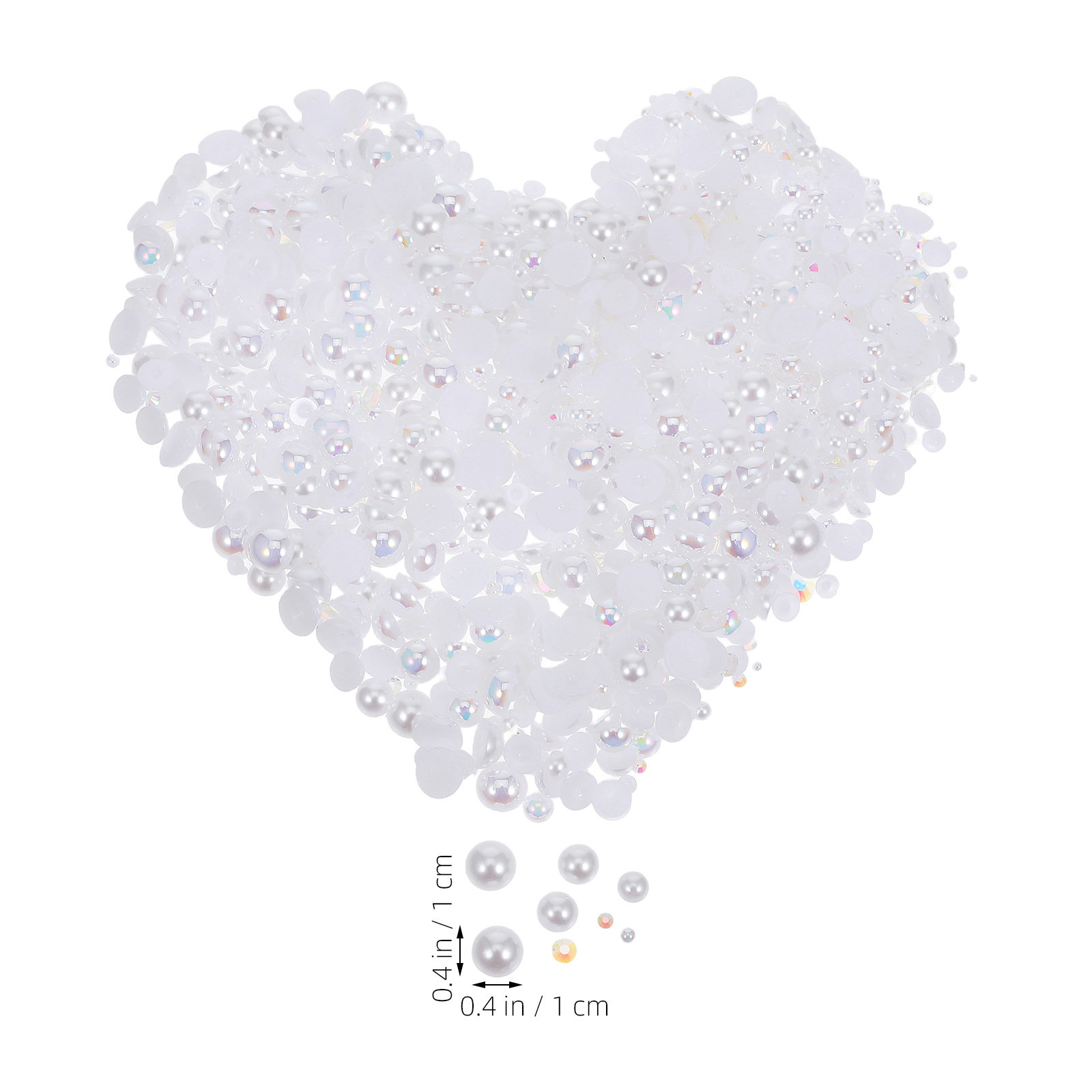 1 confezione di perle piatte e - Embellishment Glue Craft recensione e prezzo