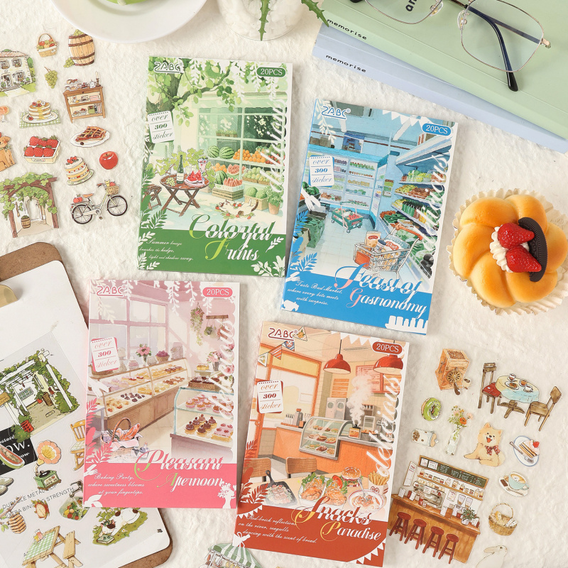 20 Pezzi/Lotto di Adesivi Fust - Embellishments For Scrapbooking recensione e prezzo
